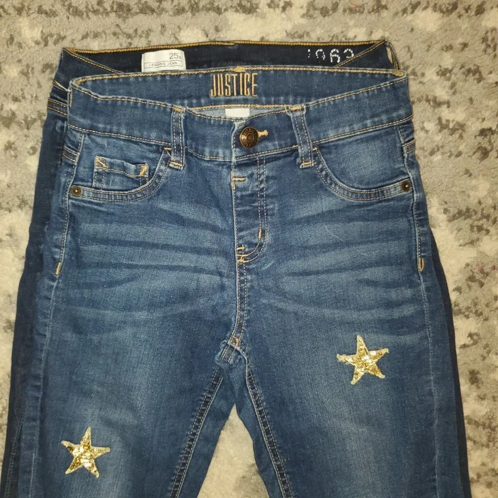 Girls Jean Pants || Justic and Gap || sz 14 EUC
